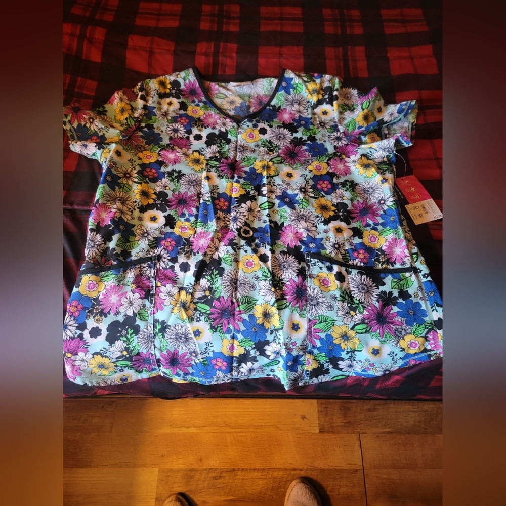 Woman scrub top